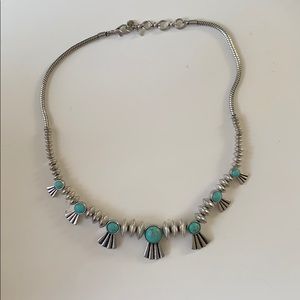 Lucky brand turquoise necklace